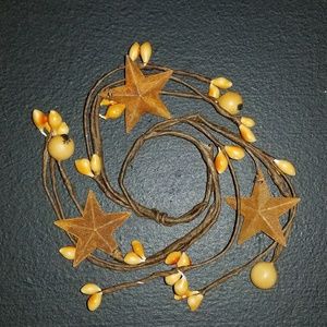 New 10 Primitive Star/Berry Candle Rings